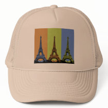 Three Eiffel Towers in Paris Hat