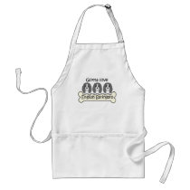 Three English Springer Spaniels aprons by dogcartoons Three English Springer Spaniels aprons