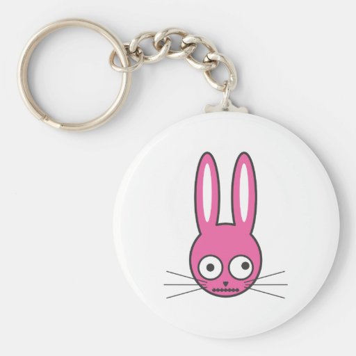 Three Faces of Bun Keychain