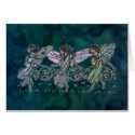 Three Fairies Dancing cards by Bohemian_Spirit Three Fairies Dancing cards