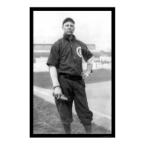 Three Finger Brown Cubs Baseball 1910 posters