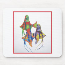 Three Fish mousepads