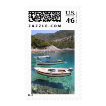 Three Fishing Boats Stamps