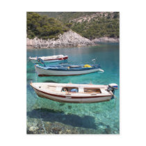 Three Fishing Boats Postcard