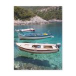 Three Fishing Boats Postcard
