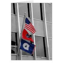 Three Flags cards by bhbphotos Three Flags cards