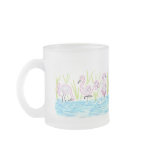 Three Flamingos Mug