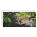 Three Flamingos Custom Rack Cards