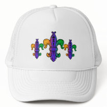 Three Fleur de lis hats