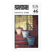 Three Flower Pots postage by StarLily Three Flower Pots postage