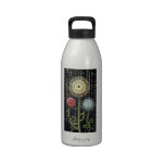 Three Flowers water bottles