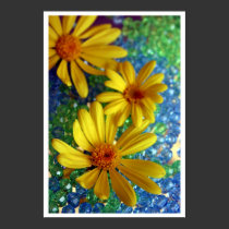 three flowers posters by HAJenkins three flowers posters