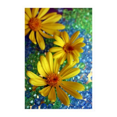 three flowers print by HAJenkins