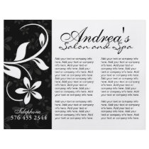 Three Fold Beauty Salon Brochure Flyer Design