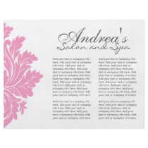 Three Fold Beauty Salon Brochure Flyer Design