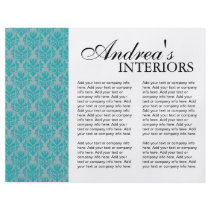 Three Fold Interior Designer Brochure Flyer Design
