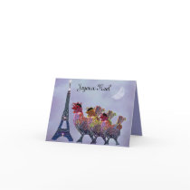 Three French Hens Cards
