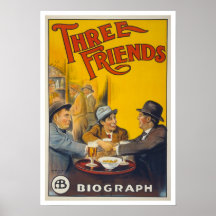 Three Friends Posters