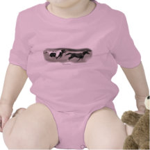 Three Galloping Horses Baby Creeper