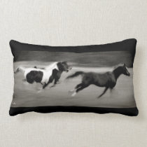 Three Galloping Horses Pillow