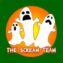Three Ghosts The Scream Team Halloween Tee t-shirts by greenbaby Three Ghosts The Scream Team Halloween Tee t-shirts