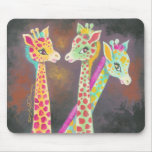 Three Giraffes Mousepads