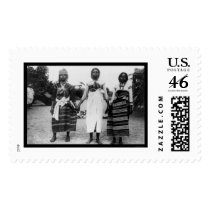 Three Girls From Madagascar 1910 postage by lc_vintagephotos Three Girls From Madagascar 1910 postage