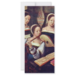 Three Girls Playing Musical Instruments By Meister Full Color Rack Card