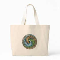 Three Goddesses Beach Tote bags