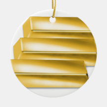 three-golden-gold bars.jpg christmas ornament