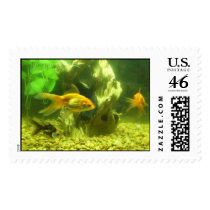 Three Goldfish postage