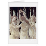 Three Graces By Sandro Botticelli Greeting Card