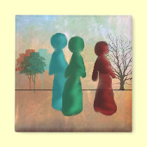 Three Graces magnets