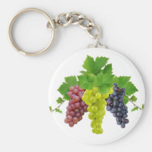 Three grapes keychain