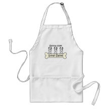 Three Great Danes Aprons