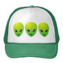 Three Green Aliens - Customized Mesh Hat