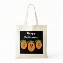 Three Grinning Pumpkins bags