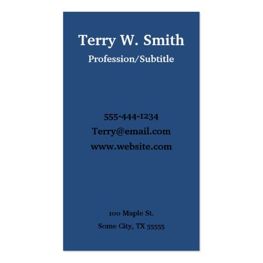 Three Guitars Business Cards (back side)