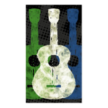 Three Guitars Business Cards