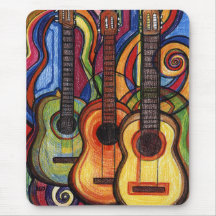 Three Guitars Mousepad