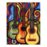 Three Guitars Poster Three Guitars Poster