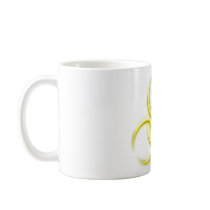 Three half-moons before full moon coffee mug