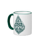 THREE HEAD BUDDHA PRAYING LAO, THAI & CAMBODIA COFFEE MUGS