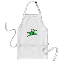 Three-Headed Dragon with Rider Apron