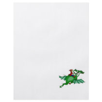 Three-Headed Dragon with Rider Personalized Flyer