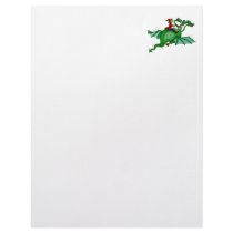 Three-Headed Dragon with Rider Letterhead