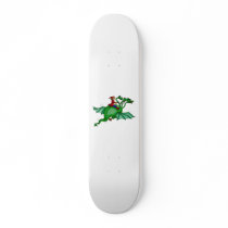 Three-Headed Dragon with Rider Skateboard