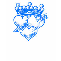 Three Hearts & Crown t-shirts