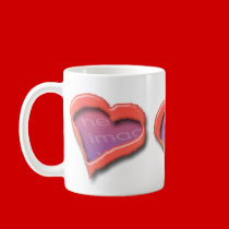 Three Hearts Photo Mug