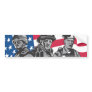 Three Heroes Bumper Sticker